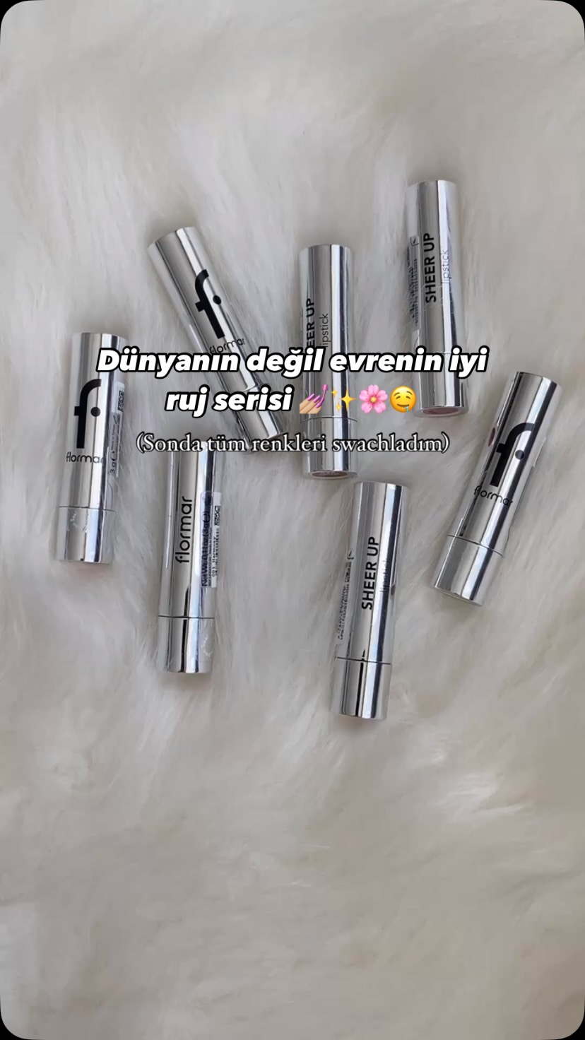Instagram post by @fdblogg for Flormar. Caption reads: Ay hayatımın serisi kesinlikleee çok....
