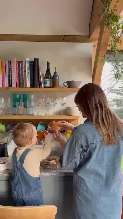 Instagram post by @marthacollison for Bonne Maman. Caption reads: [...] his favourite foods, so we made our....