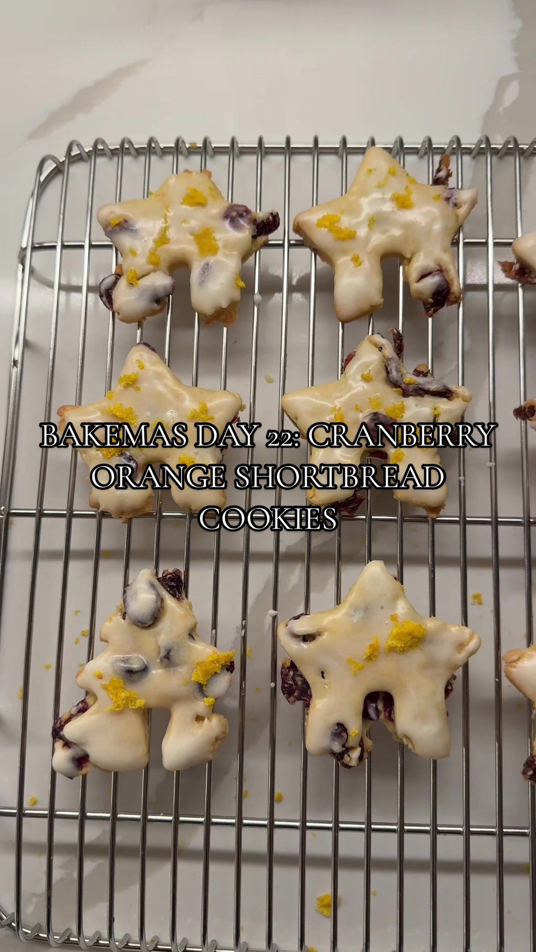 TikTok post by @annmichaelmaye for Crate and Barrel. Caption reads: [...] cookies!!! #ad #CratePartner @crateandbarrel....