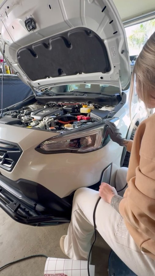 Instagram post by @rachelle.wolf for PRP Seats. Caption reads: [...] 
@toyotires 
@prpseats 
@roofspace.