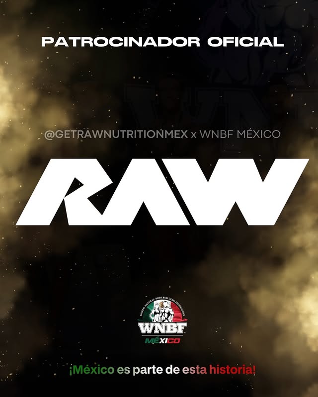 Instagram post by @danytrainer__ for – Get Raw Nutrition. Caption reads: [...] anunciar que RAW Nutrition Mexico....