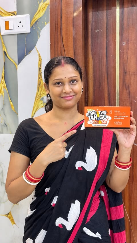 Instagram post by @rajameeravlogs for Chemist at Play. Caption reads: [...] Say Bye to Tan. 👋 Comment “ Link “....