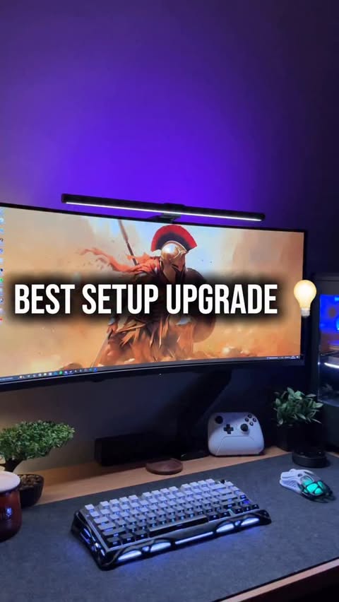 Instagram post by @gamegeardan for Quntis. Caption reads: [...] setup without breaking the bank? The....