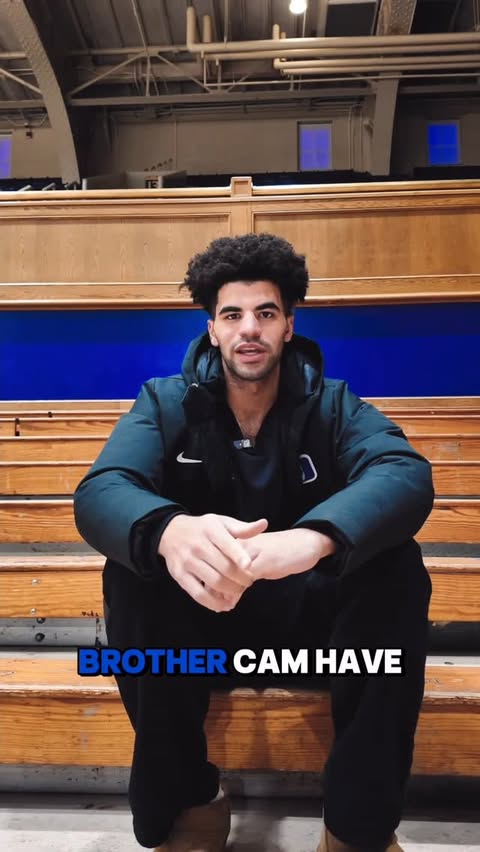Instagram post by @caydenboozer for Facebook. Caption reads: [...] your support. Join the Duke Stay Crazie....