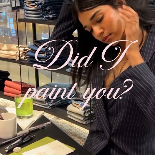 Instagram post by @artsyyvinita for Scotch & Soda. Caption reads: Love doing these sm🍭
Thanks @scotch_soda for....