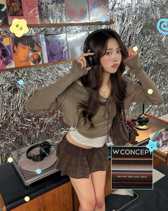 Instagram post by @kalie_ho for WCONCEPT. Caption reads: Did you know @wconcept / @wconceptkorea just....
