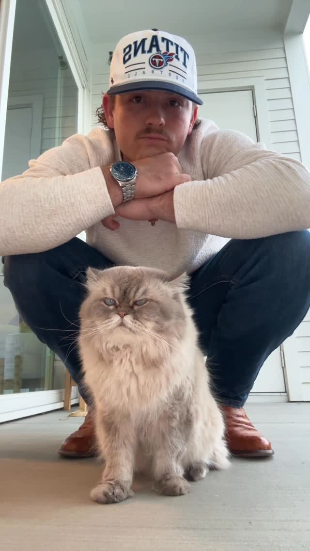 Instagram post by @gasperandgus for Tecovas. Caption reads: Boots @tecovas 
.
.
.
.
.
.
.
.
.
#reels #cats....