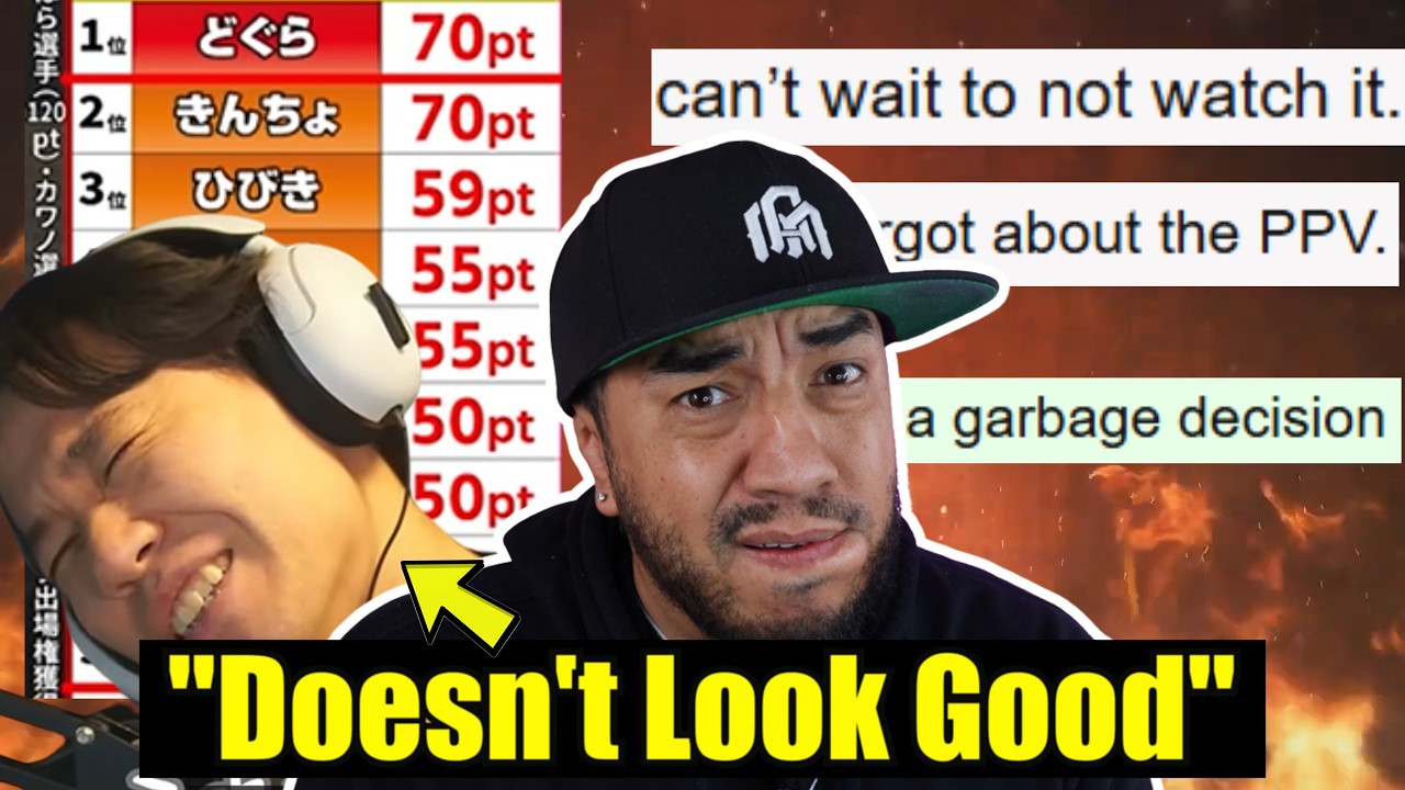 YouTube post by @ernestolopezcomedy1 for OTTOCAST. Caption reads: Tokido is worried about Capcom Cup, FGC upset....