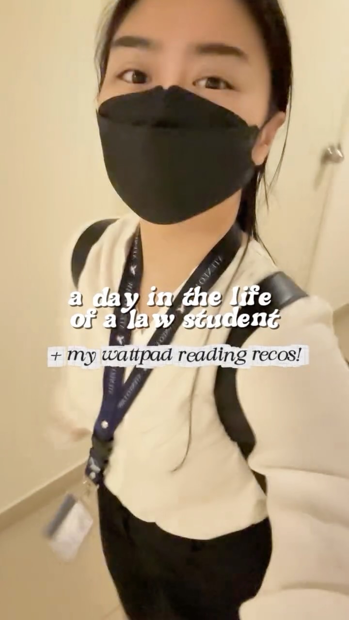 Instagram post by @gwysaludes for Wattpad. Caption reads: Law student by day, Wattpad reader and writer by....