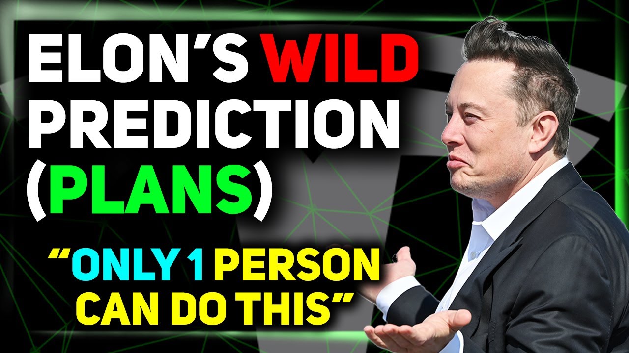 YouTube post by @DillonLoomis22 for Tesla. Caption reads: Elon Lays Out the 5 Year Plan / New Tesla Business....