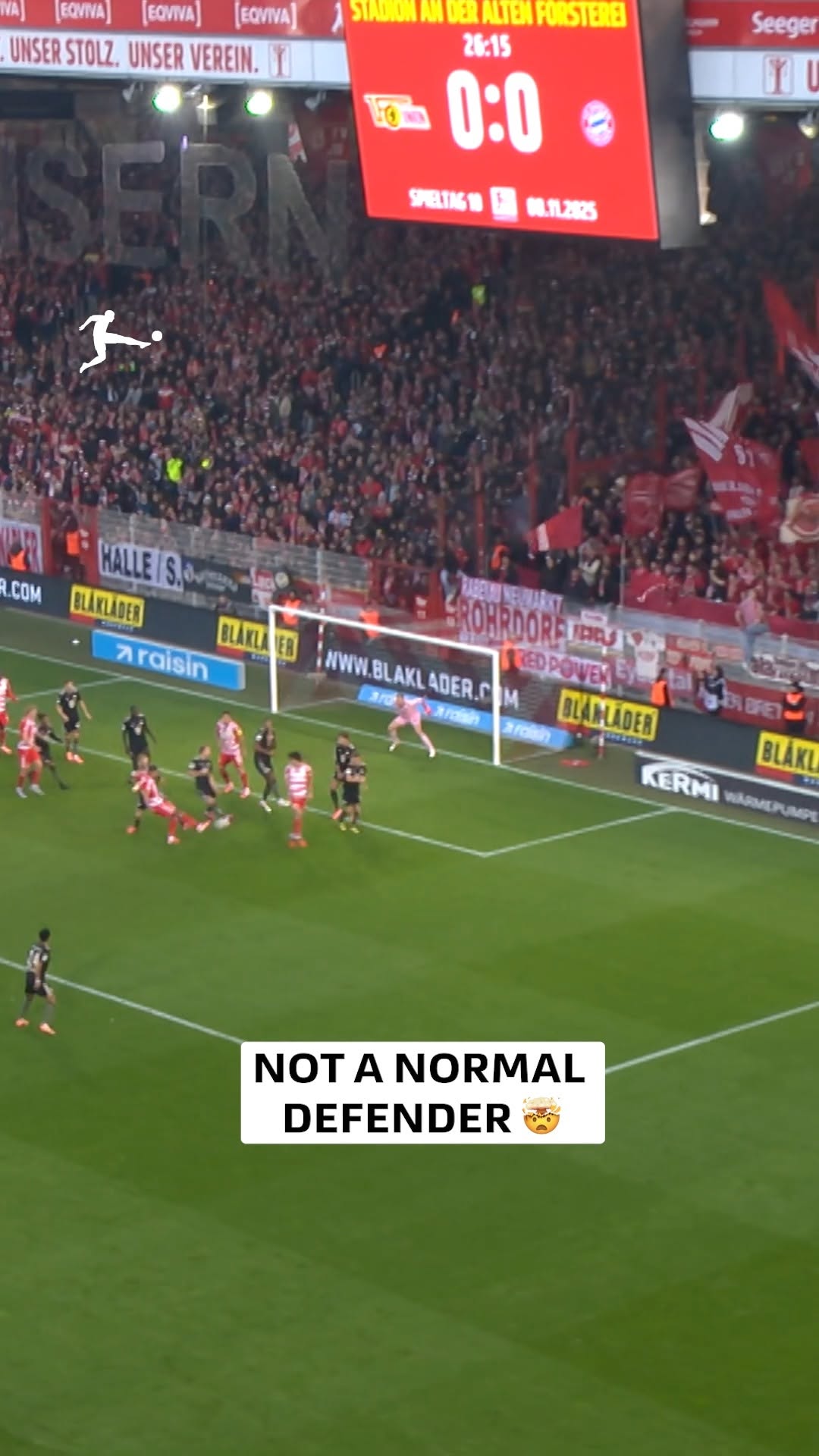 Instagram post by @bundesliga for Amazon Web Services. Caption reads: #BundesligaMatchFacts showing @DanilhoRD's impact....