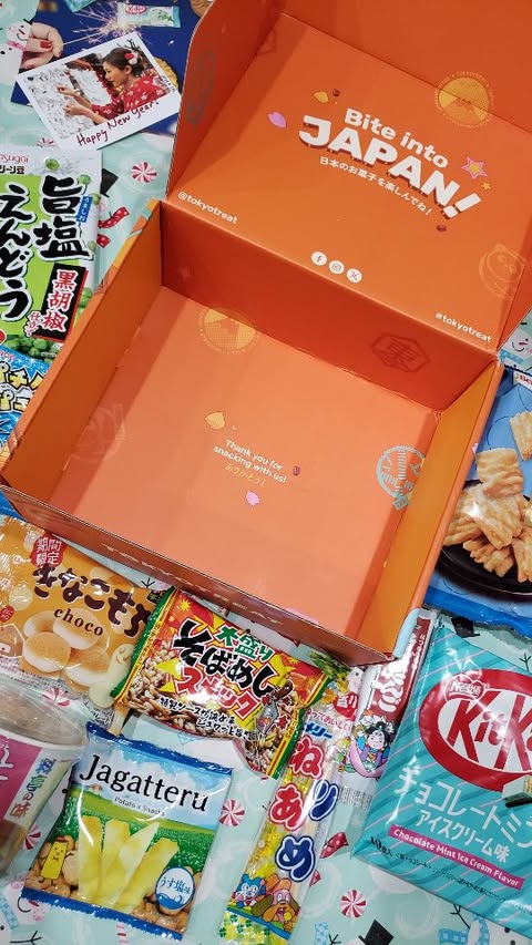 Instagram post by an influencer for TokyoTreat. Caption reads: 📍 Houston, TX | @tokyotreat My TokyoTreat box....