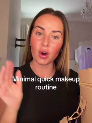 TikTok post by @sh1cb for Fyne Cosmetics. Caption reads: [...] part 2 🤦🏽‍♀️🤣#backtoit #makeup @Fyne....