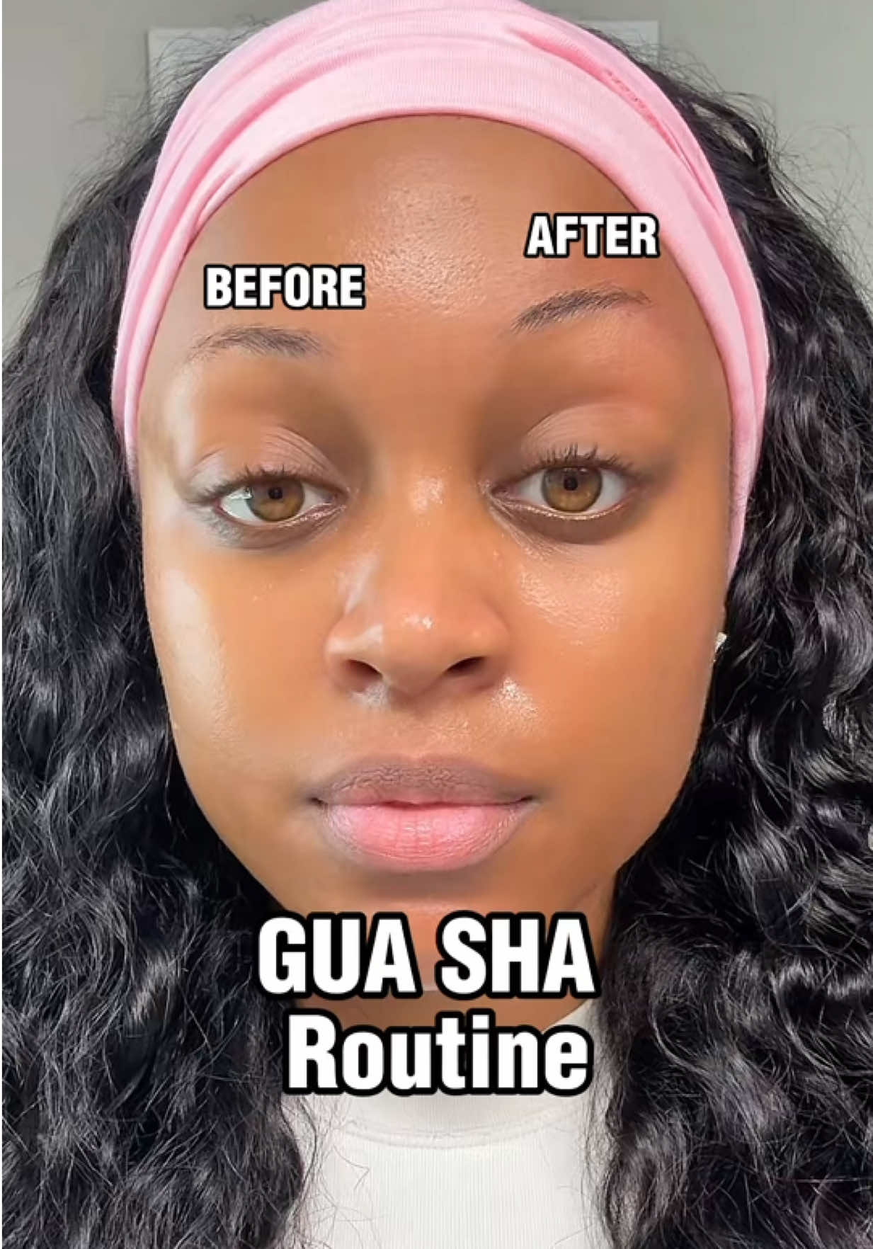 TikTok post by @arenee.mua for Oganacell. Caption reads: [...] literally change your skin’s LIFE‼️💦....