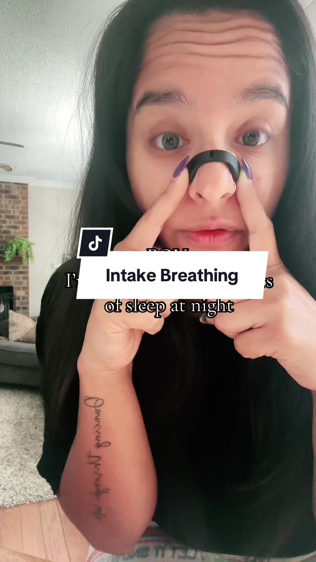 TikTok post by @ajwomble4 for Intake Breathing. Caption reads: [...] keep you up at night!? Try these Intake....