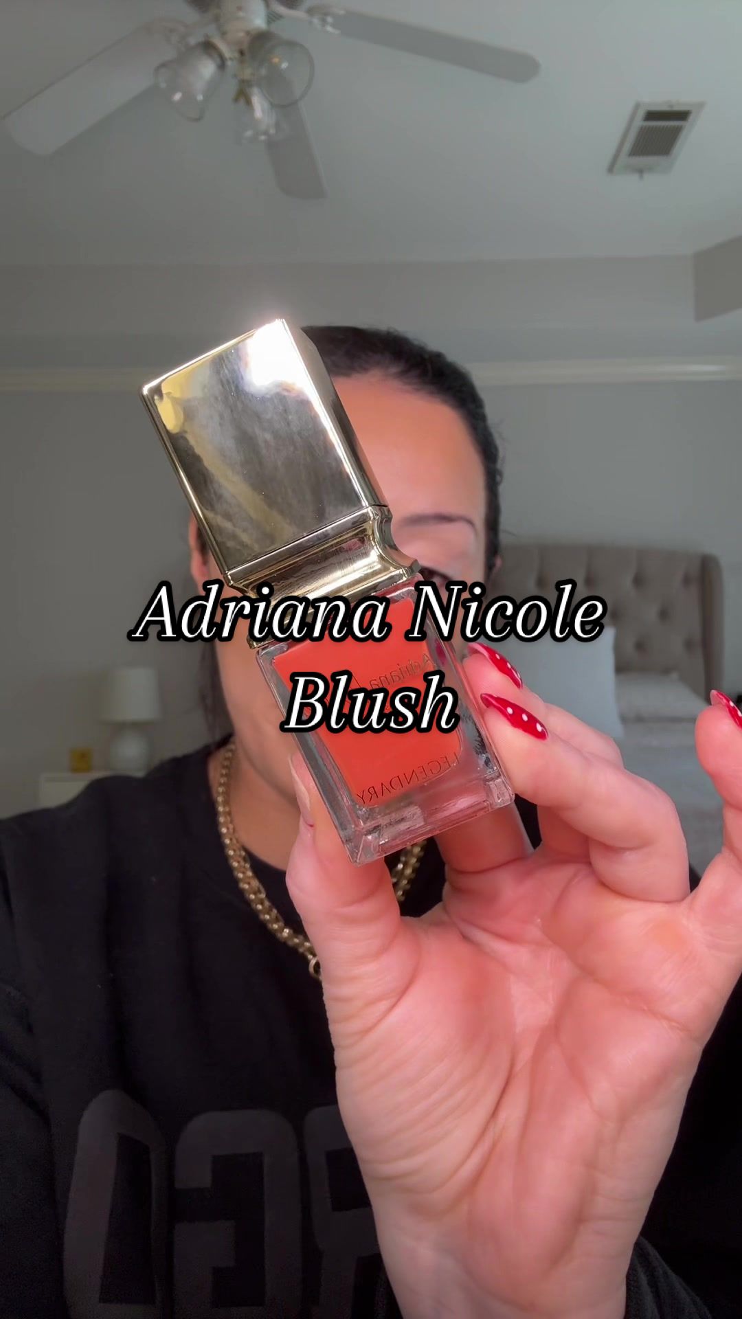 TikTok post by @fathiam6 for Adriana Nichole Cosmetics. Caption reads: @Adriana Nichole Cosmetics GIRLLLLL!!!! This is my....