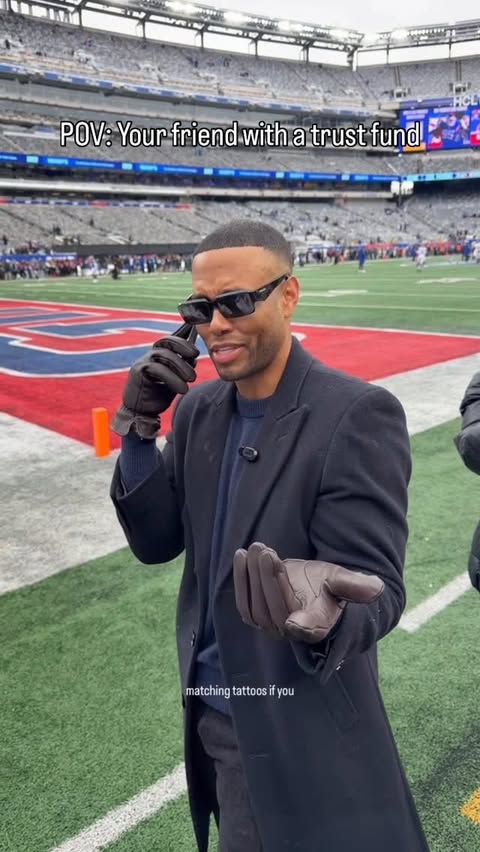 Instagram post by @cjshepjr for Jo Malone London. Caption reads: [...] for Christmas is my trust fund and....