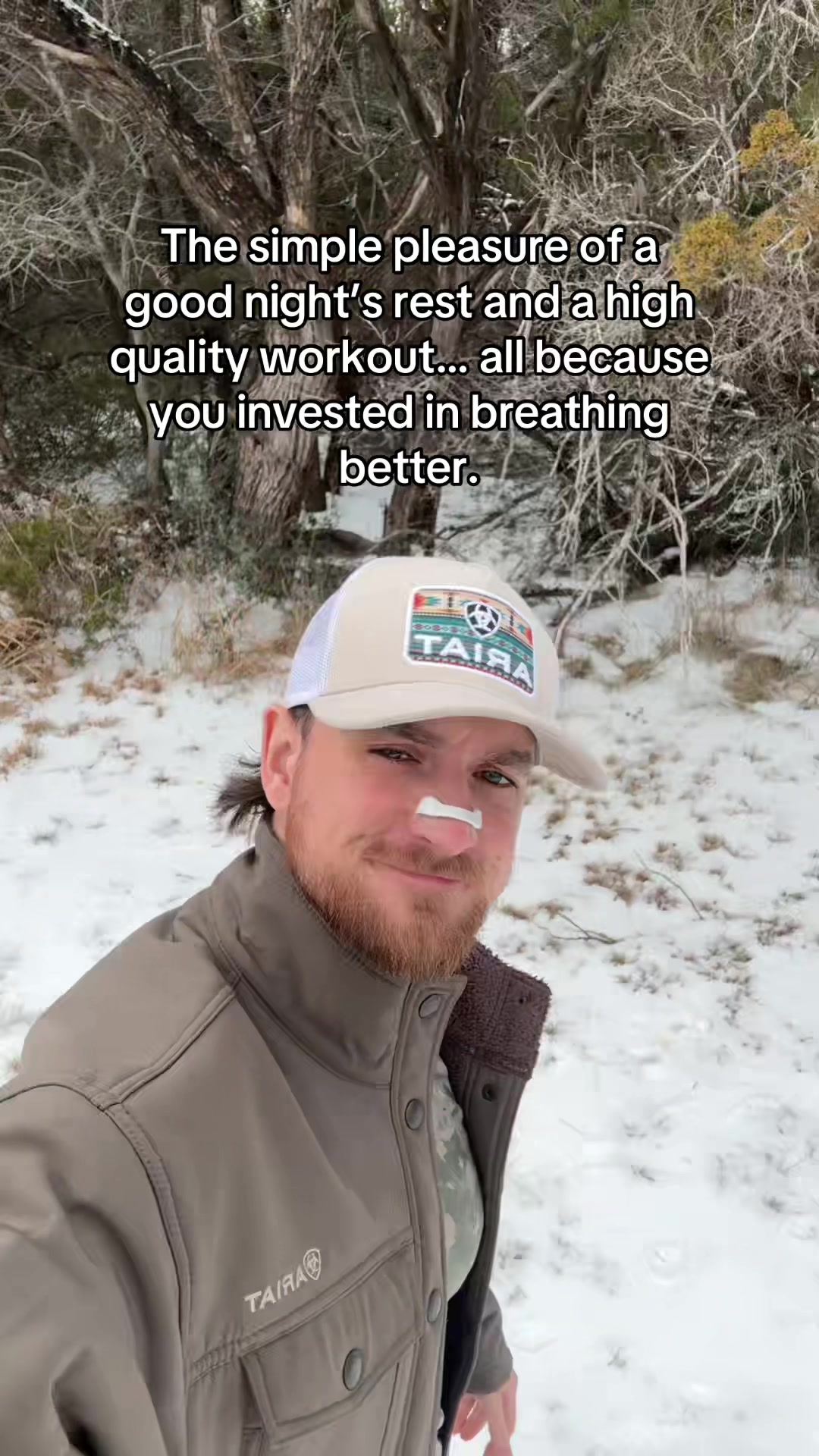 TikTok post by @thenickluciano for Intake Breathing. Caption reads: [...] properly affects everything else @Intake....