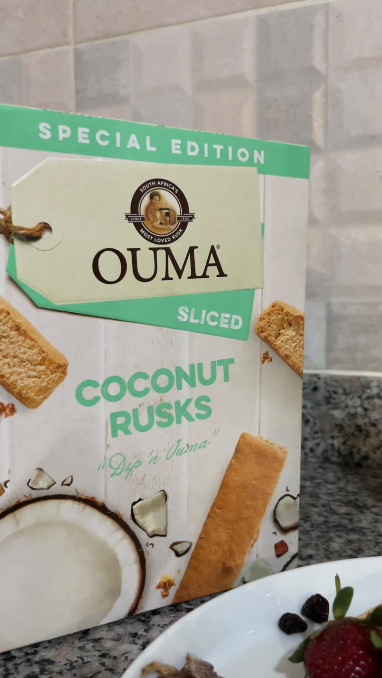 Instagram post by @imbaliyethemba_lamadlaba for Brand Advisor. Caption reads: ☀️🥥 Summer just got a whole lot crunchier with....