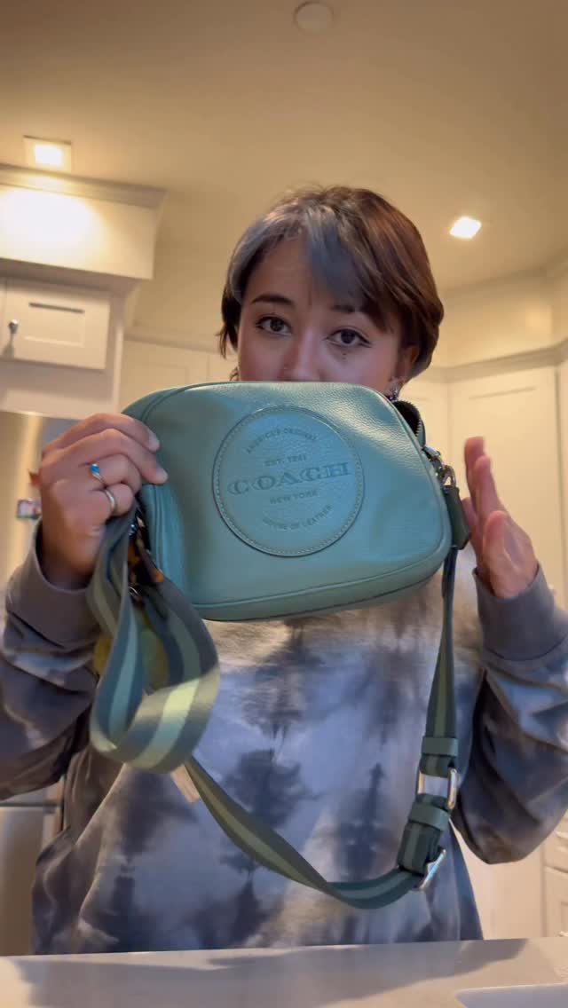 Instagram post by @sillyyerba for Coach. Caption reads: I missed my little @coach purse. Happy to be....