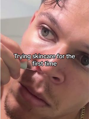 TikTok post by @prestonviltz for Illinois Soybean Association. Caption reads: Guess I’m a skincare guy now @ilso US Tried it?....