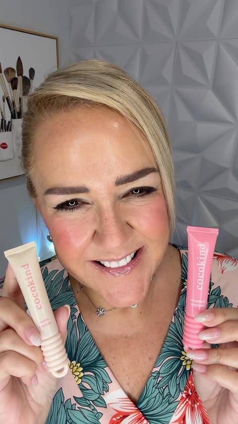 Instagram post by @torileesbeautymix for cocokind. Caption reads: [...] and lip balms come together! 🍰💄🍰....