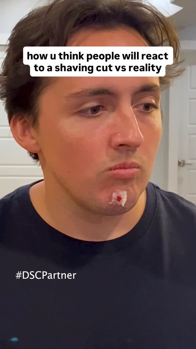 Instagram post by @hydehealy for Dollar Shave Club. Caption reads: You think everyone’s gonna judge you....