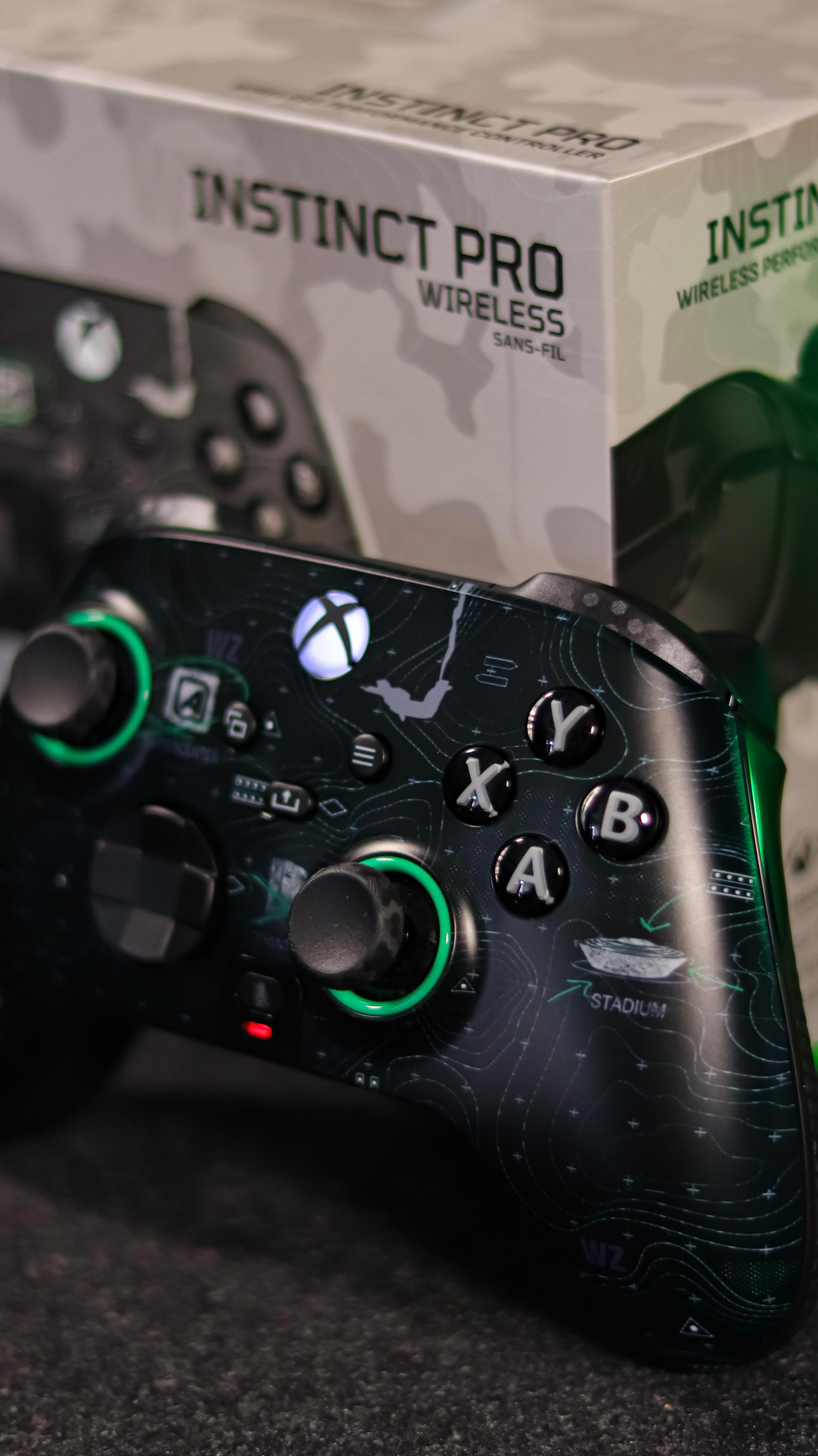 Instagram post by @scufgamingde for SCUF Gaming. Caption reads: If you could upgrade just one thing about your....