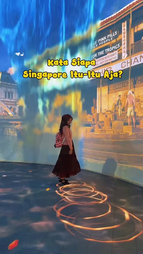 Instagram post by @somebymillani for VisitSingapore. Caption reads: [...] @visit_singaporeid @visit_singapore....