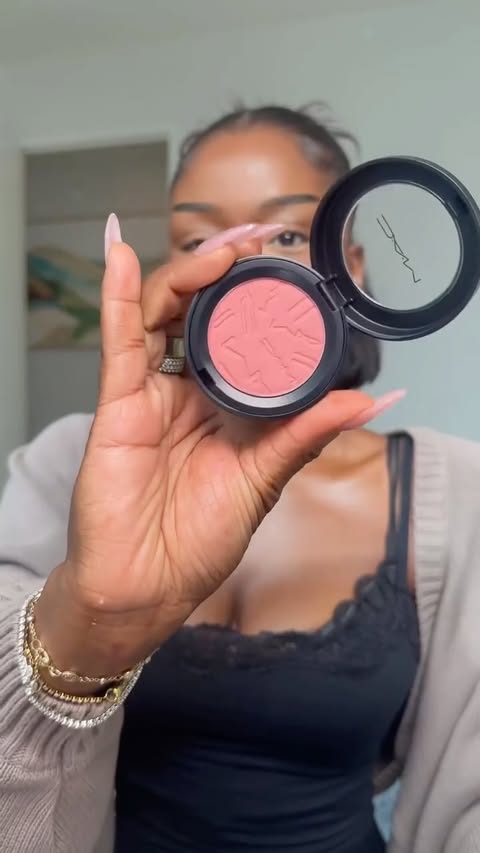Instagram post by @abakasante for M·A·C Cosmetics. Caption reads: Turning 23 in the most fab way using @maccosmetics....