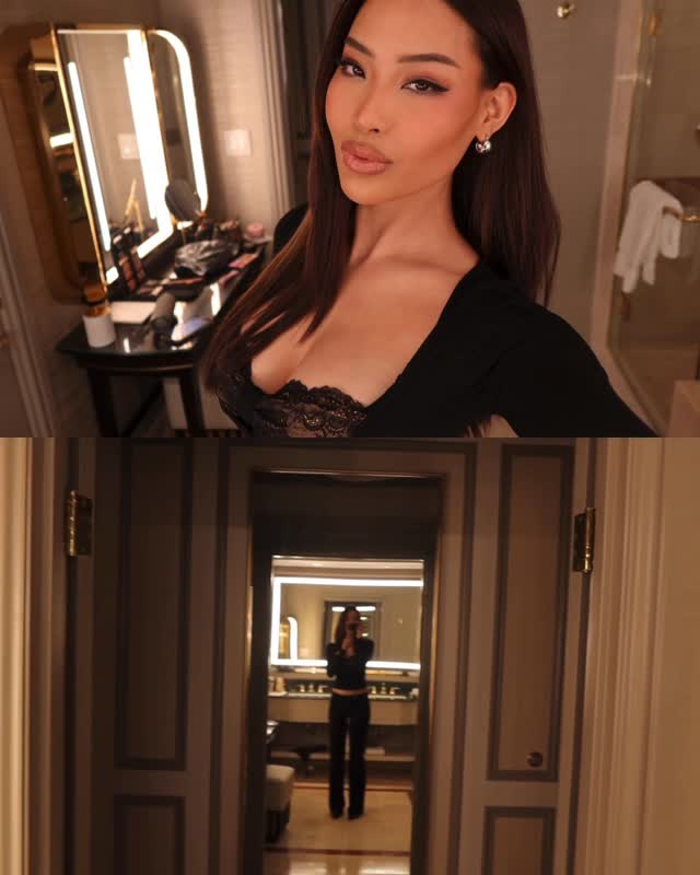 Instagram post by @marylyn.phan for Tiger Mist. Caption reads: @f1 weekend in @tigermist 🏎️ at @venetianvegas.