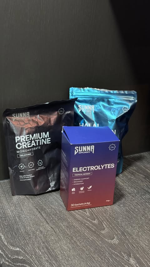 Instagram post by @khawlaadnan_ for Sunna Supplements. Caption reads: [...] away and like last year I’m using....