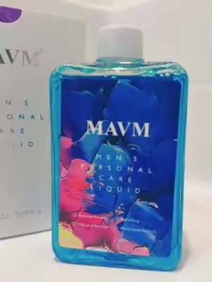 TikTok post by @krrish_khadka for MAVM. Caption reads: @MAVM #menscare #longlasting #freshness.