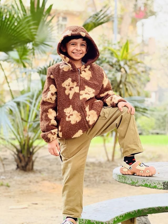 Instagram post by @fashionandstylemom for FirstCry. Caption reads: #Collaboration with @FirstcryIndia

Little hands,....