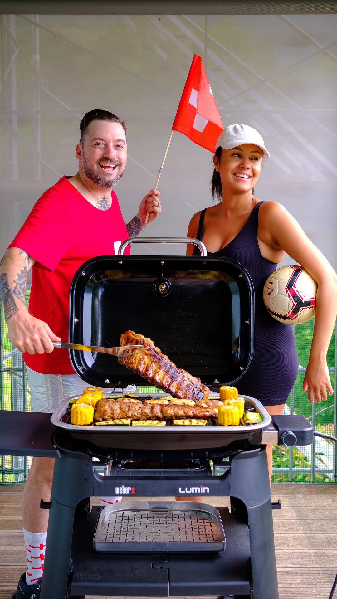 Instagram post by @yaricopt for COOP. Caption reads: 🏆⚽️🔥 Grill & Goal! Siamo da Nazionale... della....