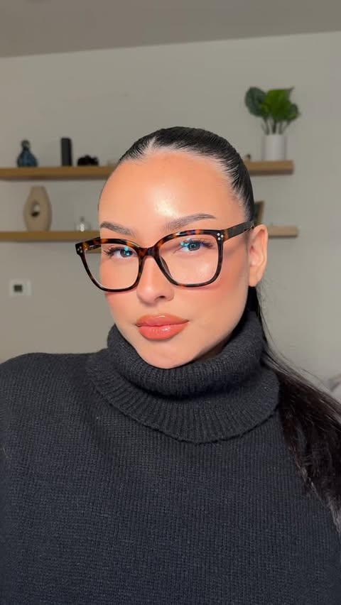 Instagram post by @katearvizu for Zeelool. Caption reads: [...] 👓✨ which pair are we feeling most? @zeelool....