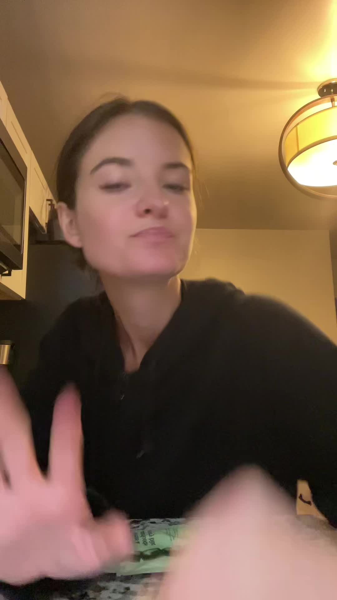 TikTok post by @brookehyland_1 for TELETIES. Caption reads: [...] #bloompartner @Glow Recipe @Feastables....