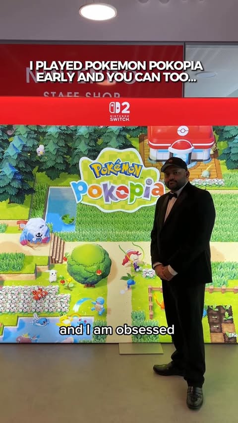 Instagram post by @mayplaystv for Nintendo. Caption reads: [...] of this game at a preview thanks to....