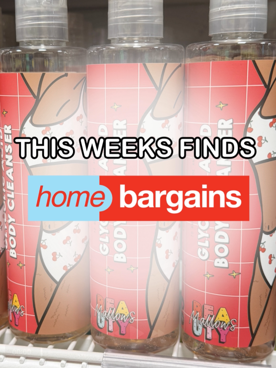 TikTok post by @ashleighmoneysaver for mallowsbeauty. Caption reads: @mallowsbeauty Now available in....