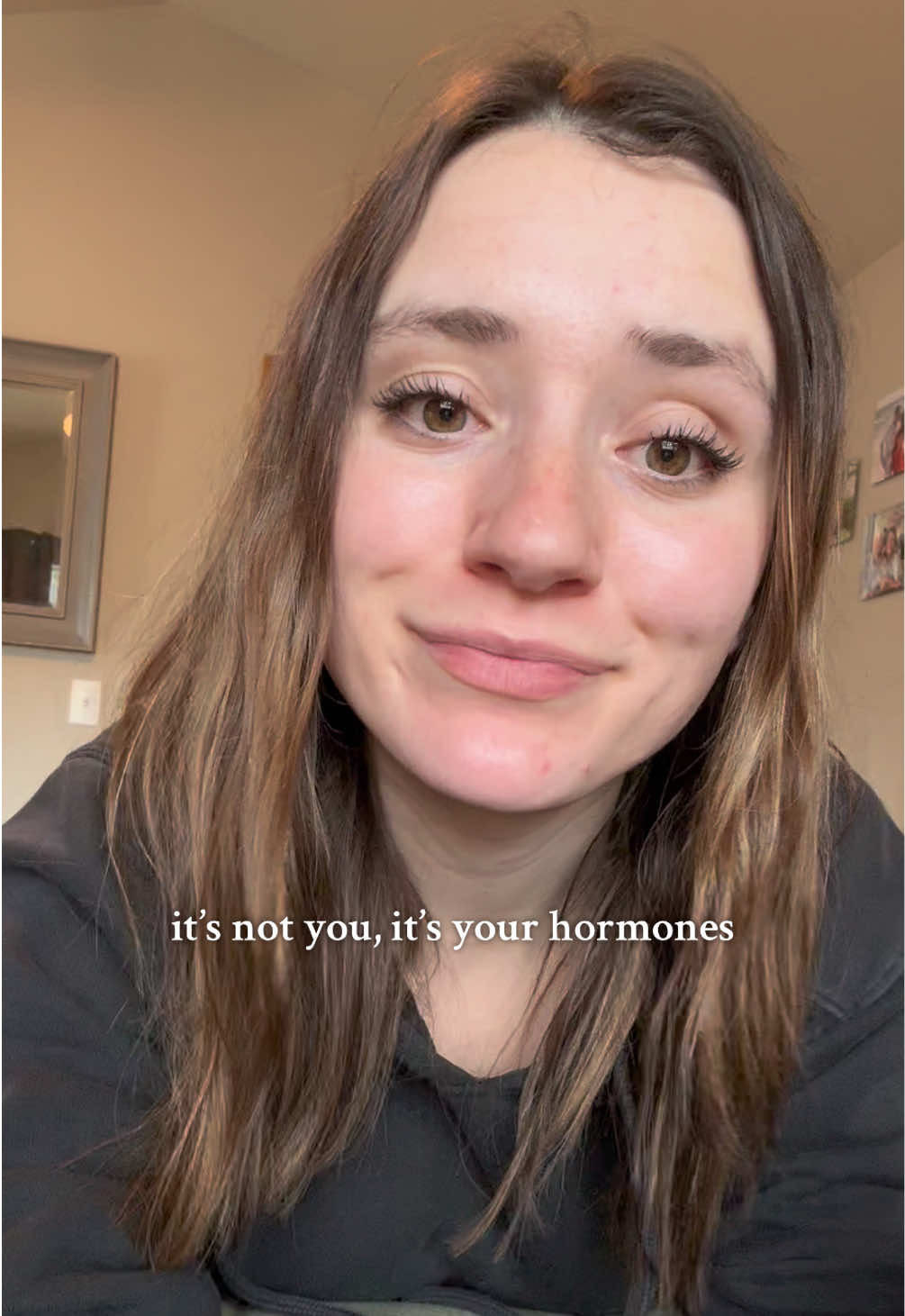 TikTok post by @thedailynatalie for Pink Stork. Caption reads: [...] control over hormonal health >>> @Pink Stork....