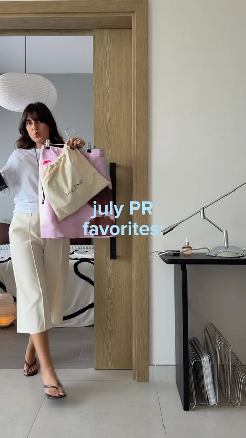 Instagram post by @saramahayri for Memo Paris. Caption reads: gifted favorites that i keep reaching for.