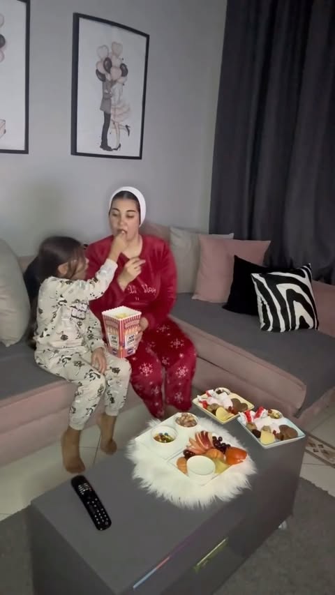 Instagram post by @bosyqatar for talabat. Caption reads: [...] week, we enjoyed our movie night with....