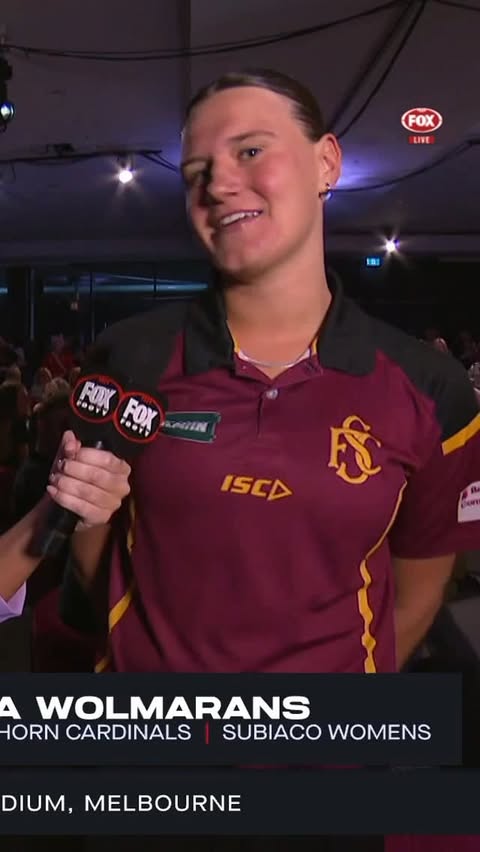 Instagram post by @aflwomens for Telstra. Caption reads: What does the No.1 pick do to prepare for the....