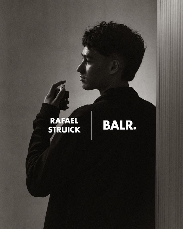 Instagram post by @rafaelstruick for BALR.. Caption reads: “BALR. Class Extreme feels like that little extra....
