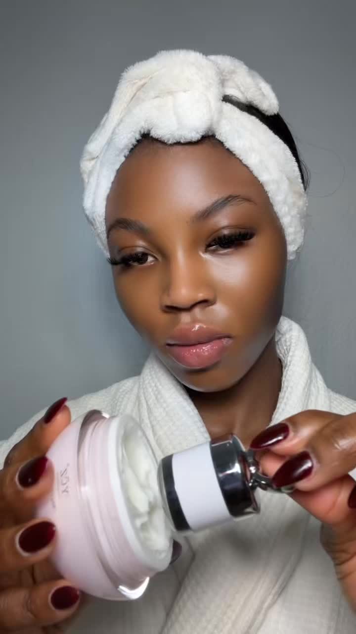 TikTok post by @boujee_chadia for YCZ Beauty Care Depot. Caption reads: AD: @YCZ Beauty Care Depot #CapCut #fyp #skincare....