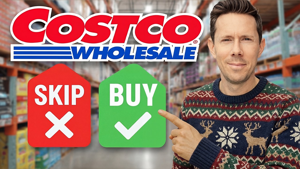 YouTube post by @BobbyParrish for Seed. Caption reads: Top 10 NEW Costco Deals To BUY Right NOW.