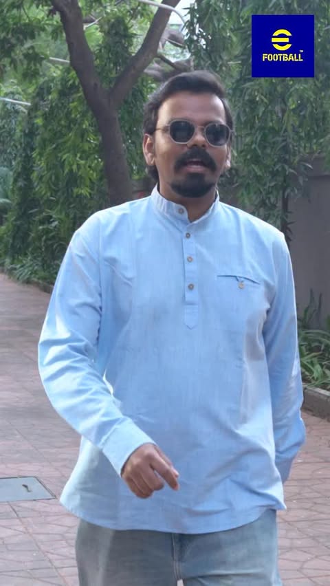 Instagram post by @focusedindian for eFootball. Caption reads: Mumbai never disappoints. I was so nervous being....