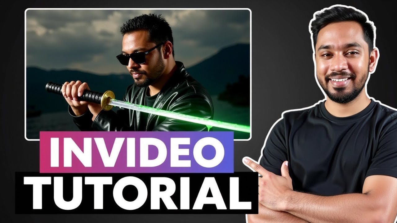 YouTube post by @CryptoKing007 for Invideo Creators. Caption reads: AI Ads Were Broken… InVideo Money Shot Just Fixed....