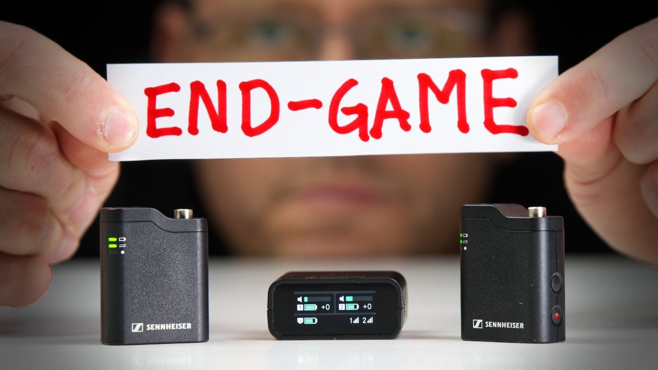 YouTube post by @markwiemels for B&H Photo Video. Caption reads: This Wireless Mic Can’t be Beat….