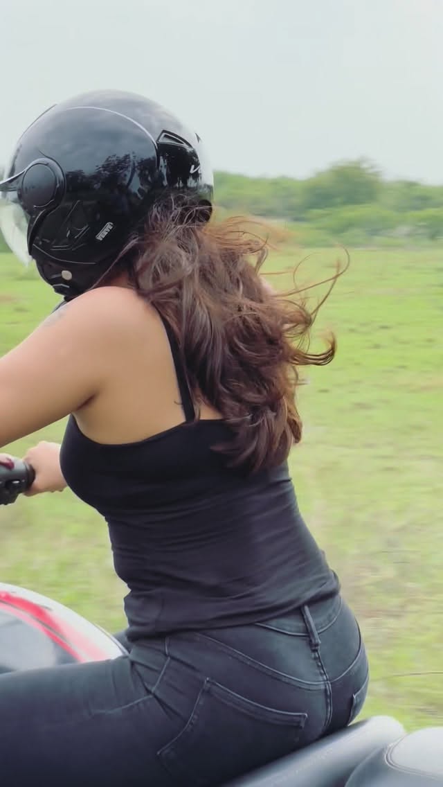 Instagram post by @sofia9__official for Royal Enfield. Caption reads: Let’s ride with @royalenfield 

#fyp #explore....